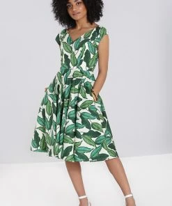 Hell Bunny Rainforest 50's Dress 12 Hell Bunny Rainforest 50's Dress