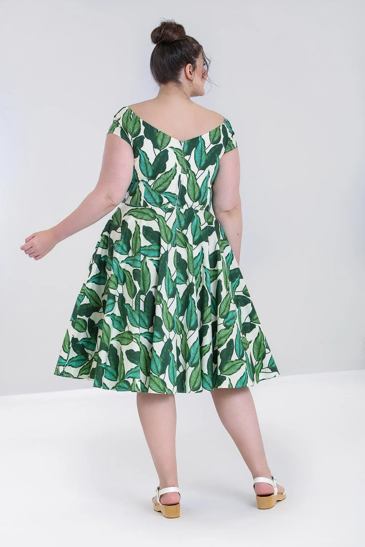 Hell Bunny Rainforest 50's Dress 4 Hell Bunny Rainforest 50's Dress