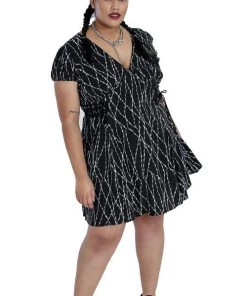 Clothing Hell Bunny Barbed Wire Mini Dress