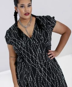 Clothing Hell Bunny Barbed Wire Mini Dress 21 Clothing Hell Bunny Barbed Wire Mini Dress