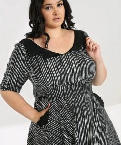 New Arrivals And Restocks Hell Bunny Regan 50's Dress 3/4 Sleeves Bat Detail On Pockets 17 New Arrivals And Restocks Hell Bunny Regan 50's Dress 3/4 Sleeves Bat Detail On Pockets