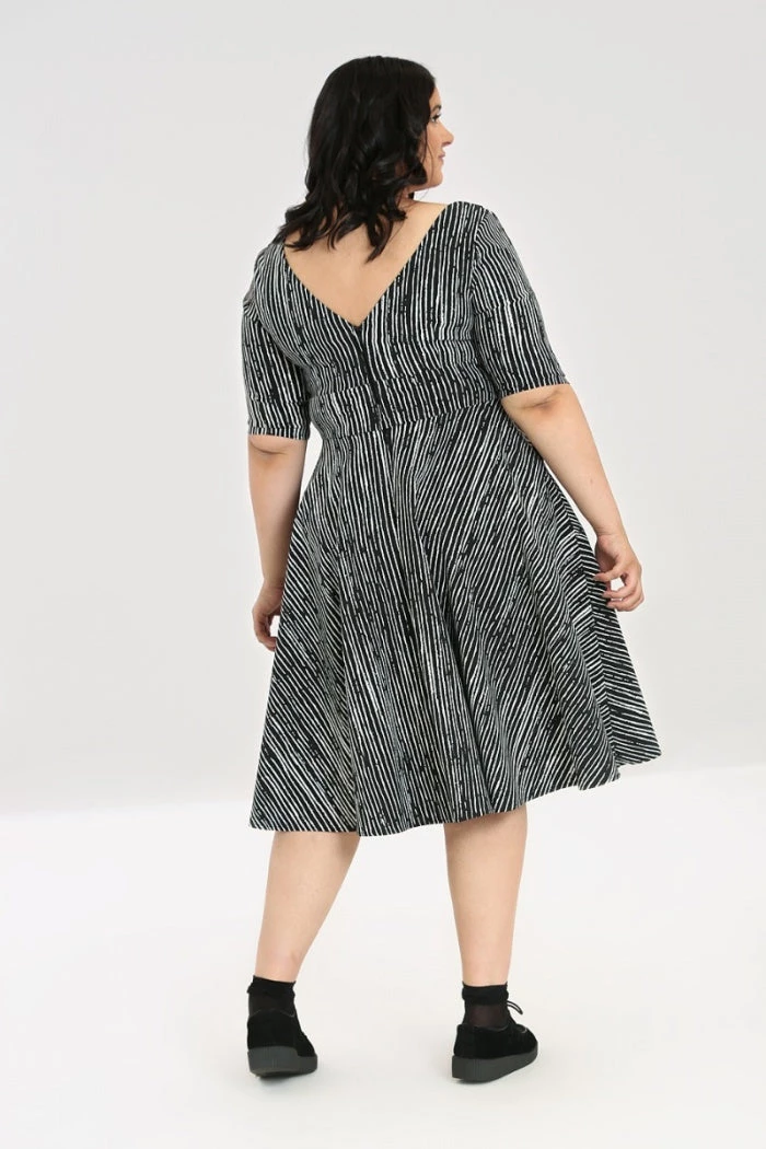 New Arrivals And Restocks Hell Bunny Regan 50's Dress 3/4 Sleeves Bat Detail On Pockets 5 New Arrivals And Restocks Hell Bunny Regan 50's Dress 3/4 Sleeves Bat Detail On Pockets