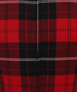 Winter Hell Bunny Brody Mid Dress Red Tartan 24 Winter Hell Bunny Brody Mid Dress Red Tartan