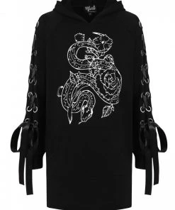 Hell Bunny Medusa Oversized Hoodie Dress Loungewear Collection 17 Hell Bunny Medusa Oversized Hoodie Dress Loungewear Collection