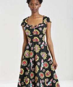 New Arrivals And Restocks Hell Bunny Amias 50's Dress Hearts