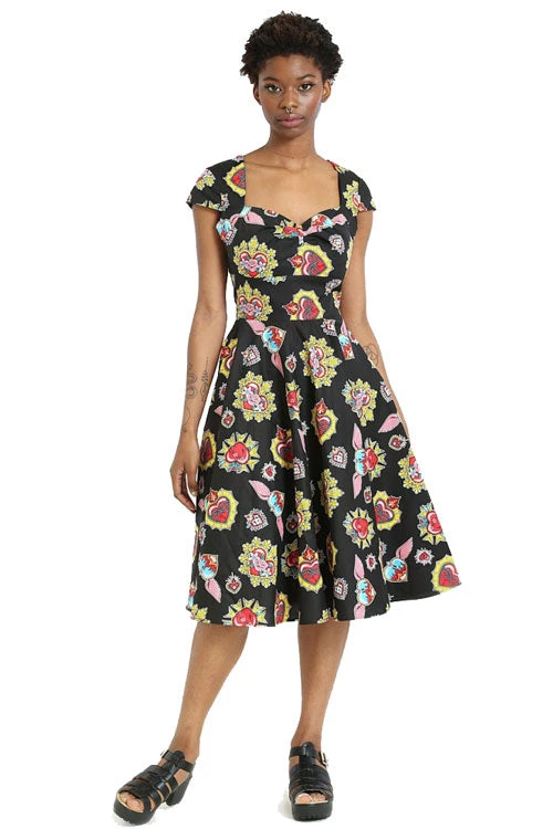 New Arrivals And Restocks Hell Bunny Amias 50's Dress Hearts 1 New Arrivals And Restocks Hell Bunny Amias 50's Dress Hearts