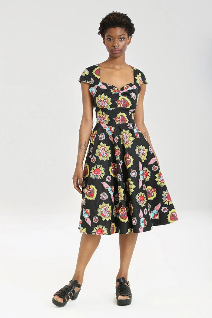 New Arrivals And Restocks Hell Bunny Amias 50's Dress Hearts 4 New Arrivals And Restocks Hell Bunny Amias 50's Dress Hearts