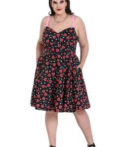 New Arrivals And Restocks Hell Bunny Lollies Mid Dress Love Candy And Lolliepops