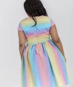 Hell Bunny Halo 50's Dress Pastel Rainbow New Arrivals And Restocks 16 Hell Bunny Halo 50's Dress Pastel Rainbow New Arrivals And Restocks