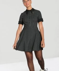 Hell Bunny Tate Mini Dress With Check And Piercing Details Grunge New Arrivals And Restocks 15 Hell Bunny Tate Mini Dress With Check And Piercing Details Grunge New Arrivals And Restocks