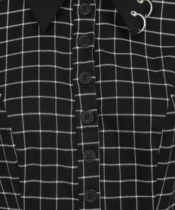 Hell Bunny Tate Mini Dress With Check And Piercing Details Grunge New Arrivals And Restocks 20 Hell Bunny Tate Mini Dress With Check And Piercing Details Grunge New Arrivals And Restocks