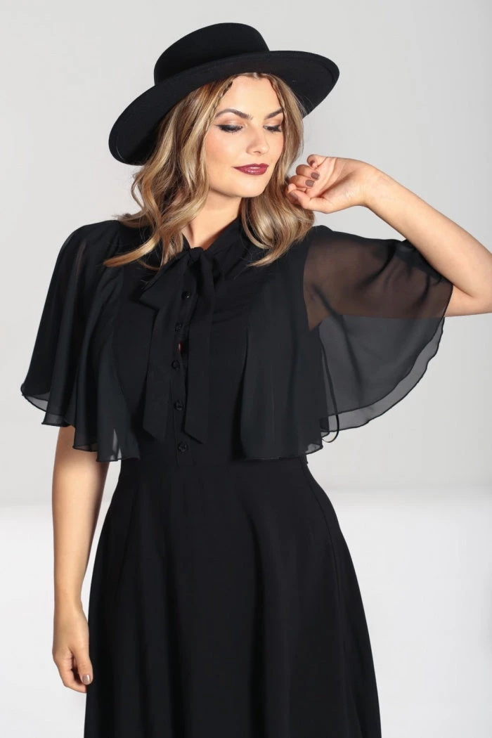 Hell Bunny Isabelle Mid Dress Shawl Detail New Arrivals And Restocks 4 Hell Bunny Isabelle Mid Dress Shawl Detail New Arrivals And Restocks