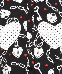 Hell Bunny Heart Lock Mini Dress New Arrivals And Restocks
