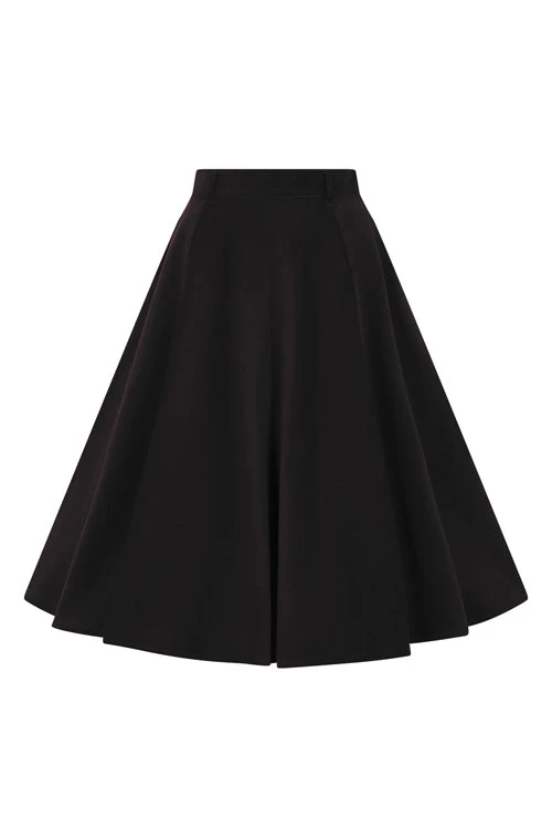 Hell Bunny Jefferson Skirt In Black Clothing 4 Hell Bunny Jefferson Skirt In Black Clothing