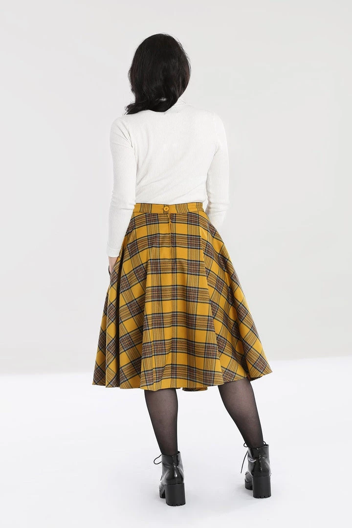 Winter Hell Bunny Dijon 50's Skirt 3 Winter Hell Bunny Dijon 50's Skirt