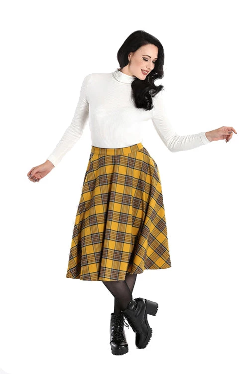 Winter Hell Bunny Dijon 50's Skirt 1 Winter Hell Bunny Dijon 50's Skirt