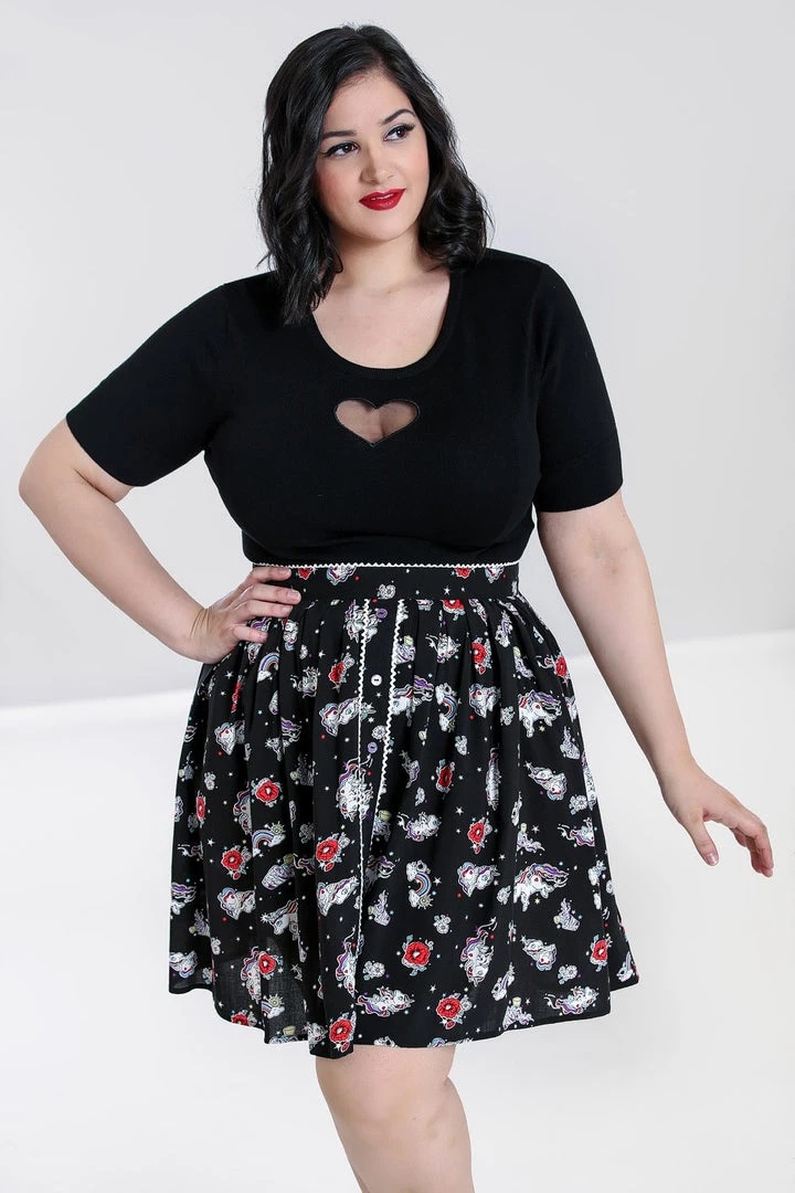 Clothing Hell Bunny Star Catcher Mini Skirt 3 Clothing Hell Bunny Star Catcher Mini Skirt