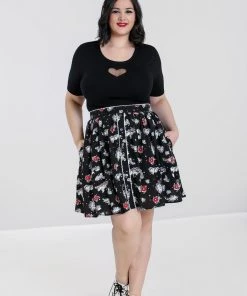 Clothing Hell Bunny Star Catcher Mini Skirt