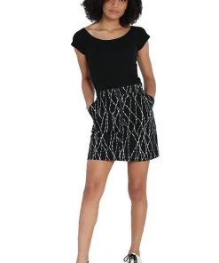 Hell Bunny Barbed Wire Mini Skirt Clothing