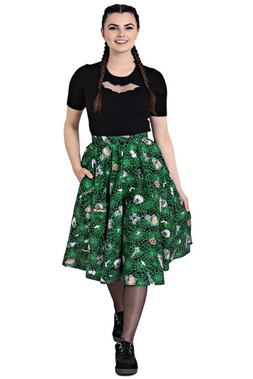Hell Bunny Hex 50's Skirt Clothing 1 Hell Bunny Hex 50's Skirt Clothing