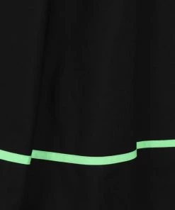 Hell Bunny Miss Muffet 50's Skirt In Black With Green Trims 16 Hell Bunny Miss Muffet 50's Skirt In Black With Green Trims