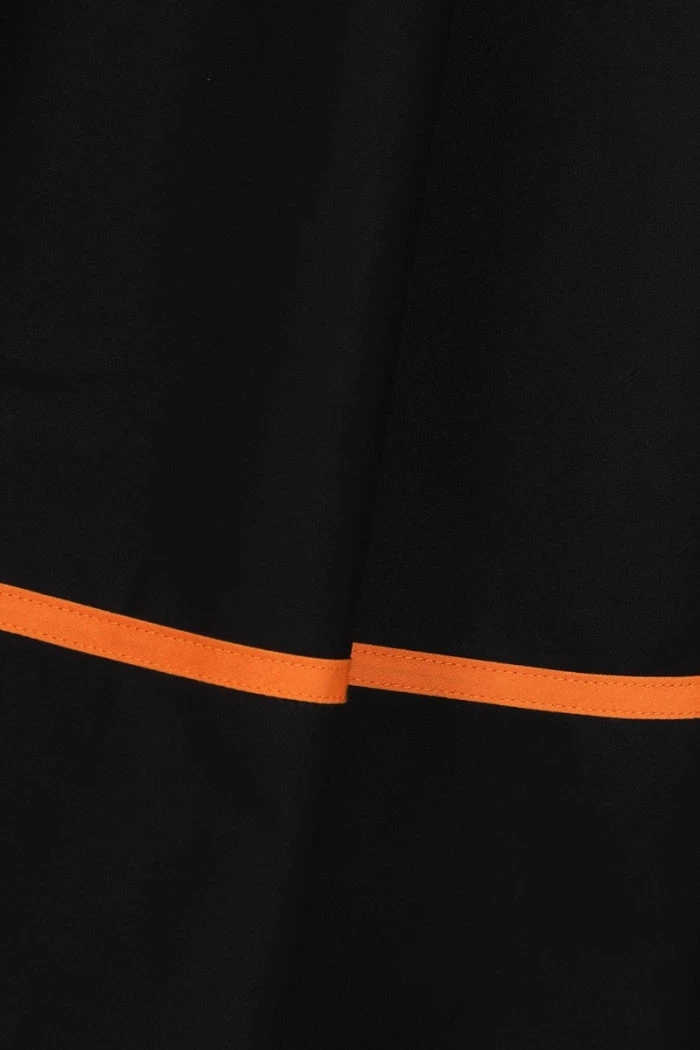 Clothing Hell Bunny Miss Muffet 50's Skirt In Black With Orange Trims 12 Clothing Hell Bunny Miss Muffet 50's Skirt In Black With Orange Trims