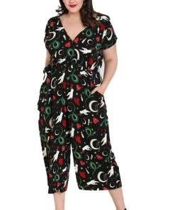Hell Bunny Good Fortune Jumpsuit New Arrivals And Restocks