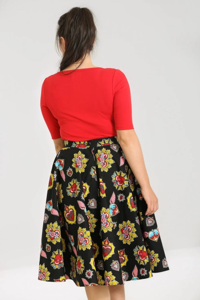 Hell Bunny Amias 50's Skirt 4 Hell Bunny Amias 50's Skirt