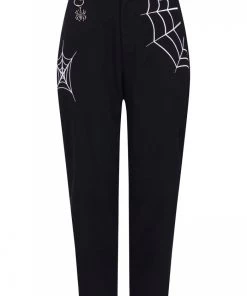 Hell Bunny Miss Muffet Trousers With Spider Embroidery And Details 16 Hell Bunny Miss Muffet Trousers With Spider Embroidery And Details