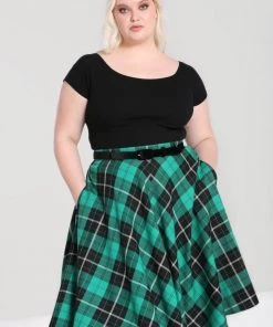 New Arrivals And Restocks Hell Bunny Beryl Skirt Black And Green Tartan With A Belt 20 New Arrivals And Restocks Hell Bunny Beryl Skirt Black And Green Tartan With A Belt