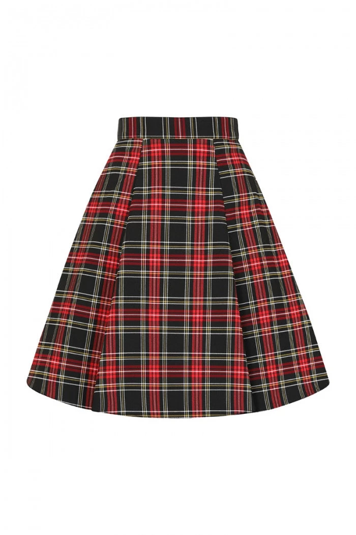 New Arrivals And Restocks Hell Bunny Smith Skater Mid Skirt Black And Red Tartan 1 New Arrivals And Restocks Hell Bunny Smith Skater Mid Skirt Black And Red Tartan