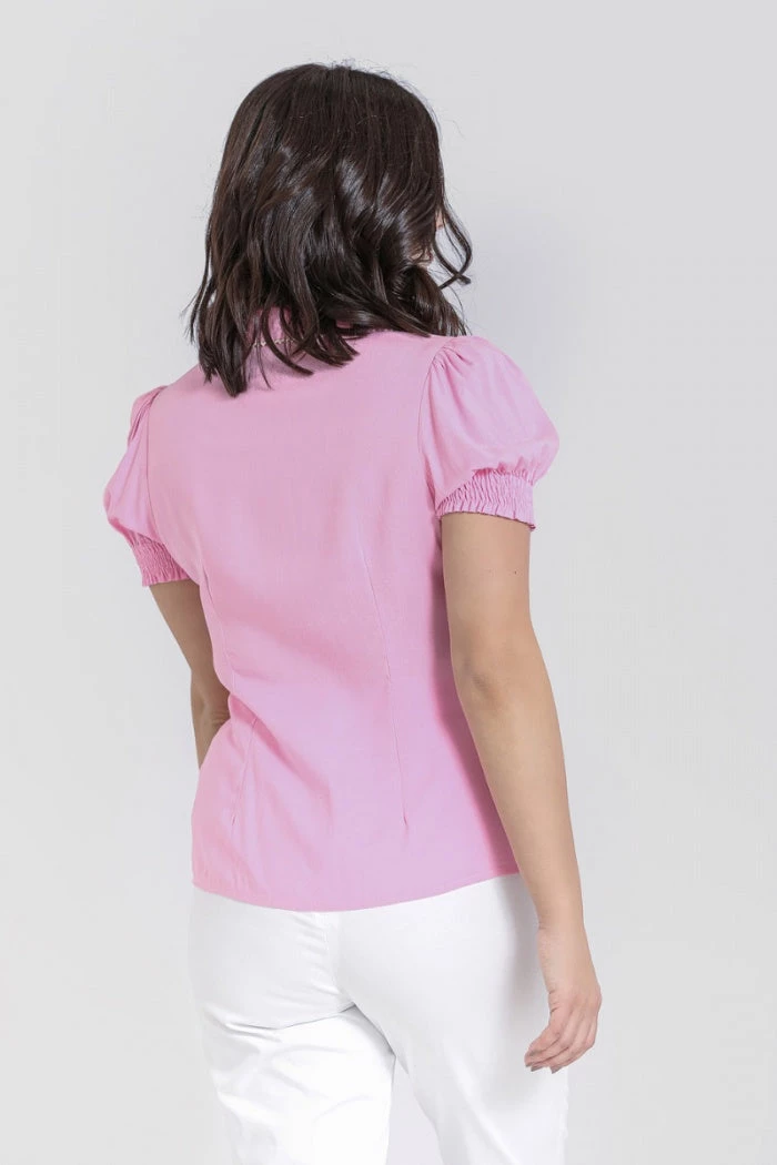 Hell Bunny Calliste Blouse In Pink 4 Hell Bunny Calliste Blouse In Pink
