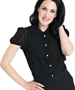 Clothing Hell Bunny Taffy Blouse