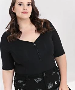 Hell Bunny Ava Top In Black Clothing 15 Hell Bunny Ava Top In Black Clothing