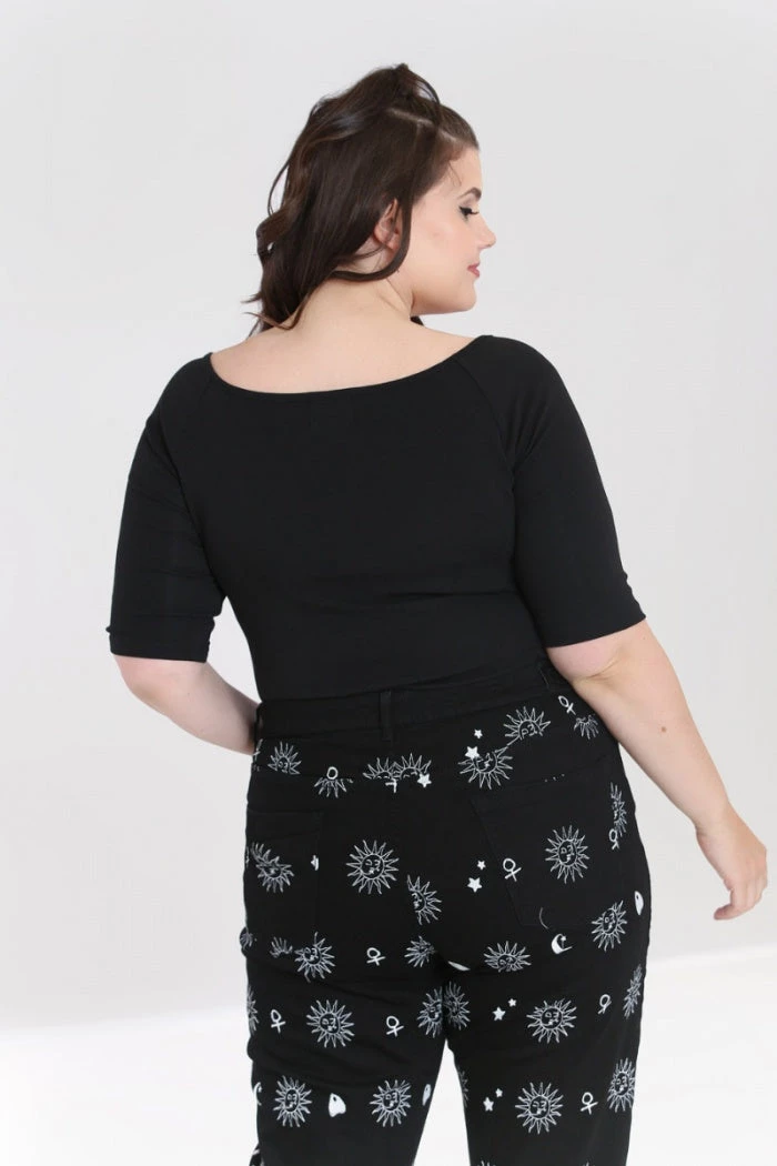 Hell Bunny Ava Top In Black Clothing 7 Hell Bunny Ava Top In Black Clothing