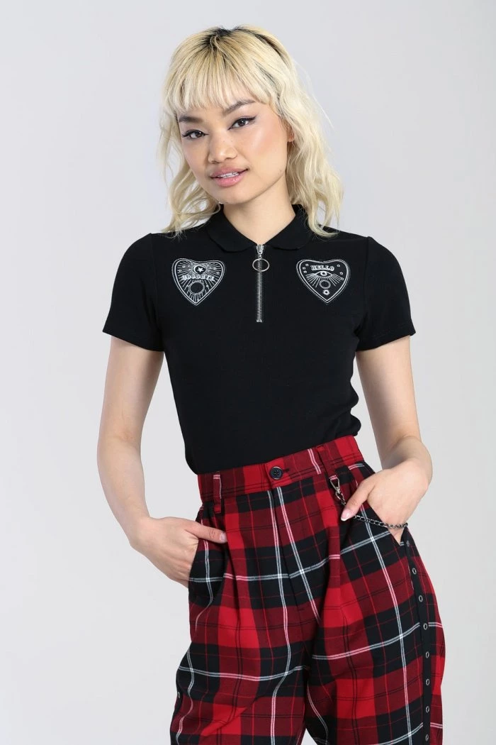 Hell Bunny Oculus Top In Black 2 Hell Bunny Oculus Top In Black