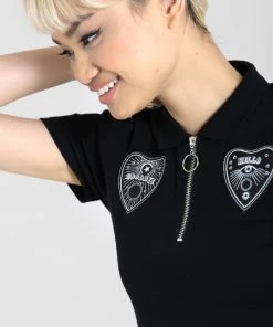 Hell Bunny Oculus Top In Black 17 Hell Bunny Oculus Top In Black