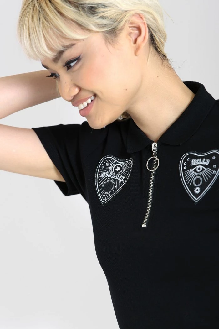 Hell Bunny Oculus Top In Black 4 Hell Bunny Oculus Top In Black