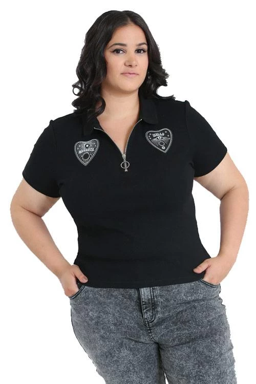 Hell Bunny Oculus Top In Black 1 Hell Bunny Oculus Top In Black