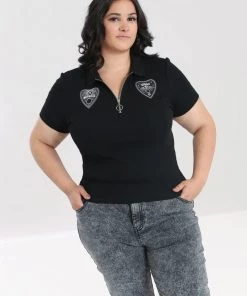 Hell Bunny Oculus Top In Black 19 Hell Bunny Oculus Top In Black