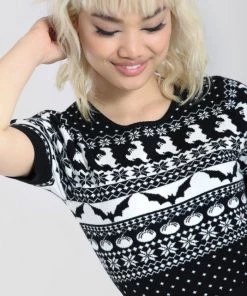 Hell Bunny Spook Knitted Jumper