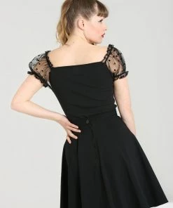 Hell Bunny Amandine Top In Black Clothing 14 Hell Bunny Amandine Top In Black Clothing