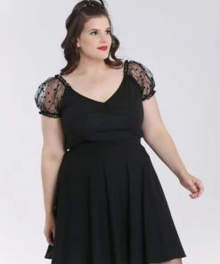 Hell Bunny Amandine Top In Black Clothing 17 Hell Bunny Amandine Top In Black Clothing