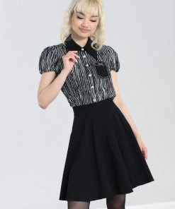 Hell Bunny Regan Blouse Clothing