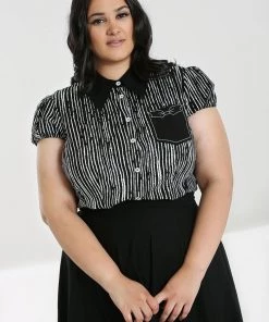 Hell Bunny Regan Blouse Clothing