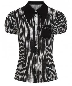 Hell Bunny Regan Blouse Clothing