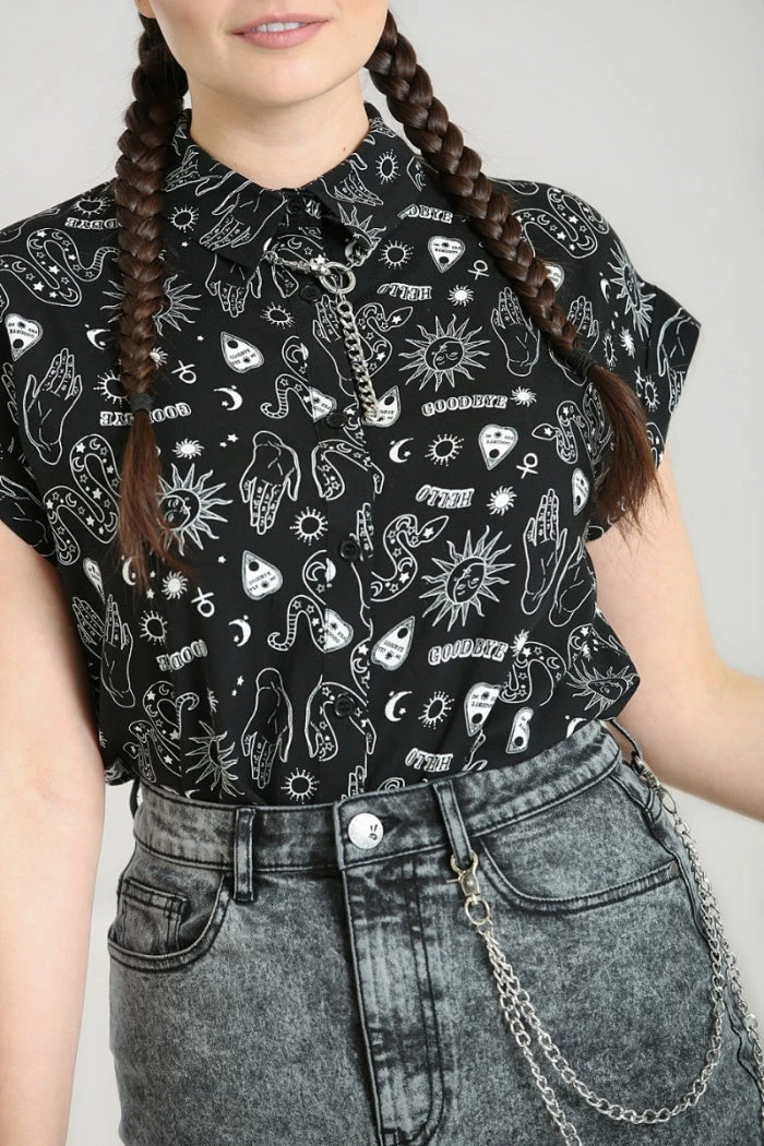 Hell Bunny Hello Goodbye Blouse 3 Hell Bunny Hello Goodbye Blouse