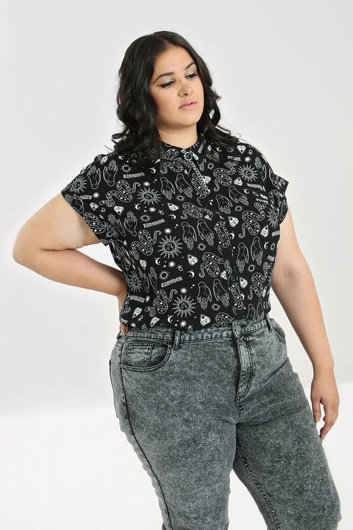 Hell Bunny Hello Goodbye Blouse 5 Hell Bunny Hello Goodbye Blouse