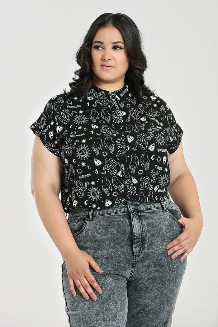 Hell Bunny Hello Goodbye Blouse 6 Hell Bunny Hello Goodbye Blouse