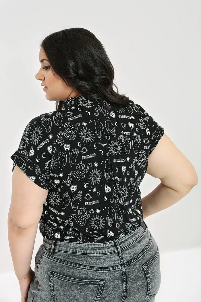 Hell Bunny Hello Goodbye Blouse 8 Hell Bunny Hello Goodbye Blouse